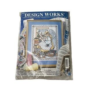 Design Works Counted Cross Stitch Kit 9952 Angel of Cross Stitch